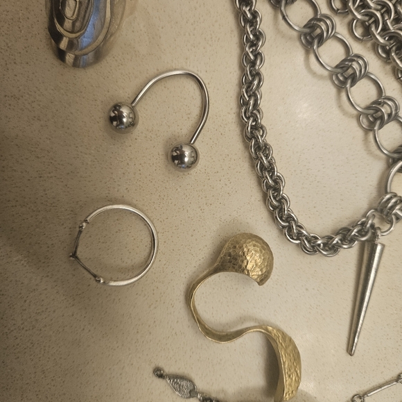 Lots of funky goth/artsy jewelry. Read description - Picture 7 of 7